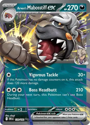 Arven's Mabosstiff ex