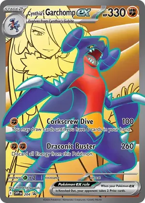 Cynthia's Garchomp ex image