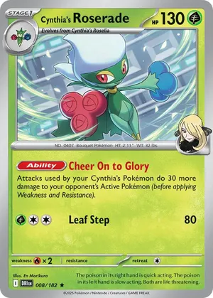 Cynthia's Roserade