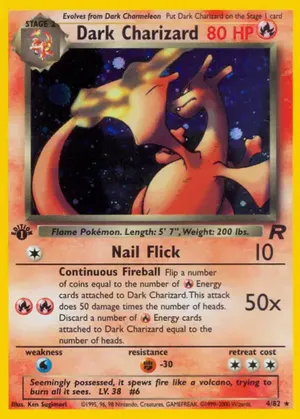 Dark Charizard - Ken Sugimori