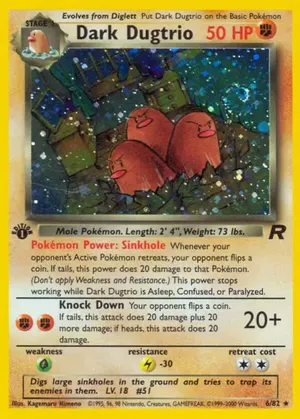 Dark Dugtrio - Kagemaru Himeno