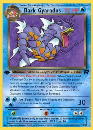 Dark Gyarados - Kagemaru Himeno