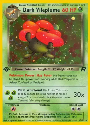 Dark Vileplume - Kagemaru Himeno