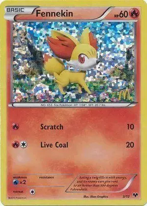 Fennekin - 5ban Graphics
