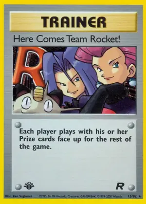 Et voila les Team Rocket ! - Ken Sugimori