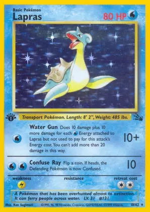 Lapras - Ken Sugimori