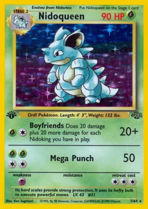 Nidoqueen - Ken Sugimori