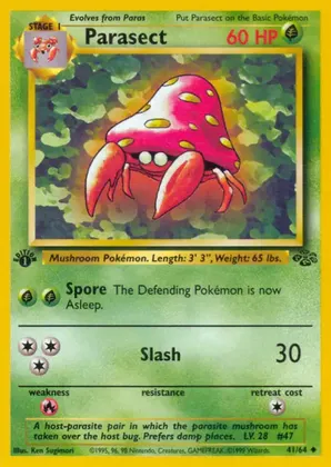 Parasect - Ken Sugimori
