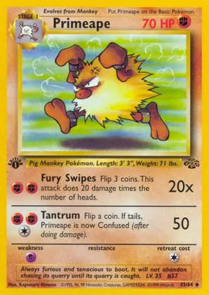 Primeape - Kagemaru Himeno