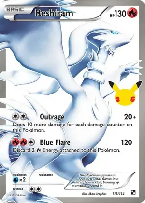 Reshiram - 5ban Graphics