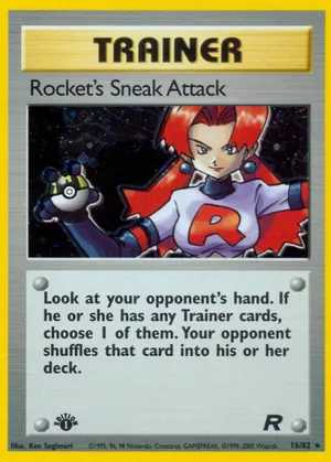 Rocket's Sneak Attack - Ken Sugimori