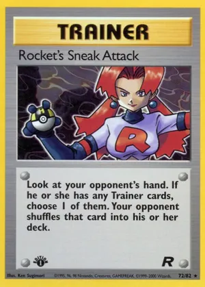 Rocket's Sneak Attack - Ken Sugimori
