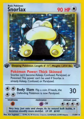 Snorlax - Ken Sugimori