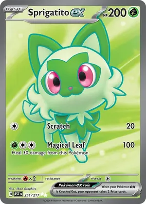 Sprigatito ex