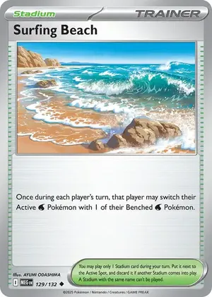 Surfing Beach image