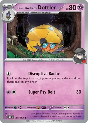 Team Rocket's Dottler