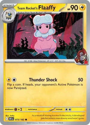 Team Rocket's Flaaffy