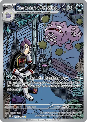 Team Rocket's Weezing