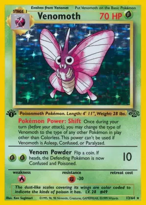 Venomoth - Ken Sugimori