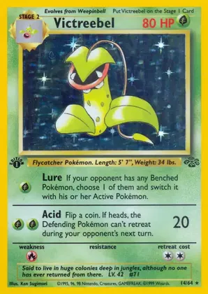 Victreebel - Ken Sugimori