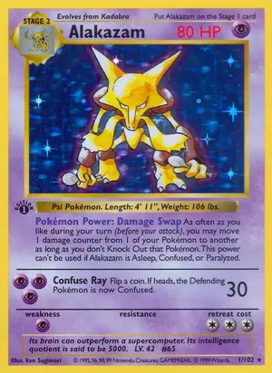 Alakazam - Ken Sugimori
