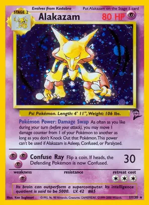 Alakazam - Ken Sugimori