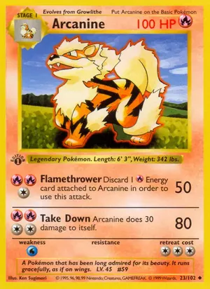 Arcanine - Ken Sugimori