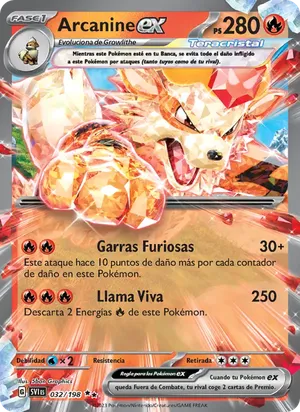 Arcanine ex - 5ban Graphics