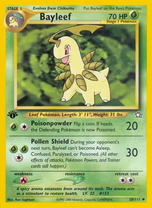 Bayleef - Ken Sugimori