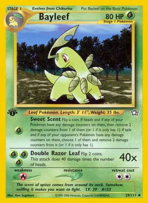 Bayleef - Ken Sugimori