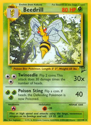 Beedrill - Ken Sugimori