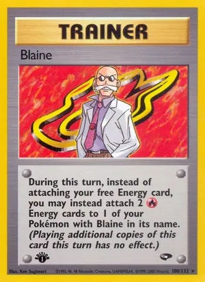 Blaine - Ken Sugimori