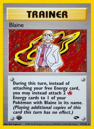 Blaine - Ken Sugimori