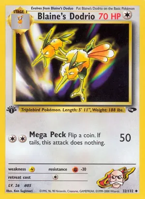 Blaine's Dodrio - Ken Sugimori