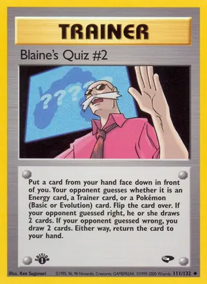 Blaine's Quiz #2 - Ken Sugimori