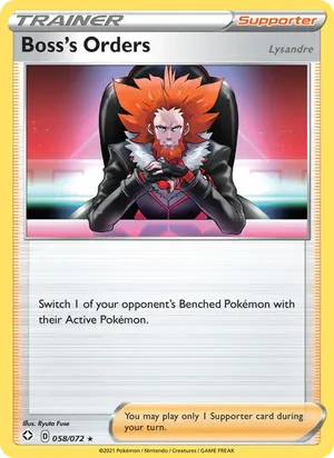 Boss's Orders (Lysandre)