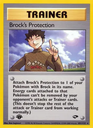 Brock's Protection - Ken Sugimori