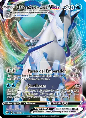 Calyrex Jinete Glacial VMAX - 5ban Graphics
