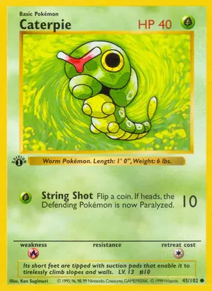 Caterpie - Ken Sugimori