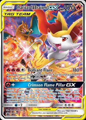 Charizard & Braixen-GX image