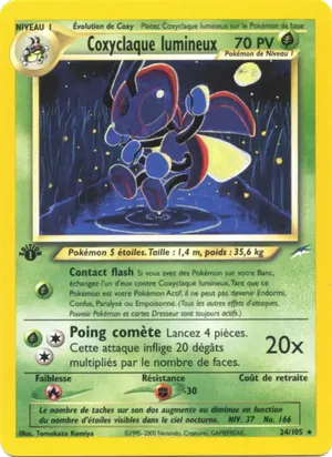 Coxyclaque lumineux