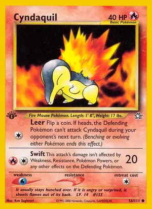 Cyndaquil - Ken Sugimori