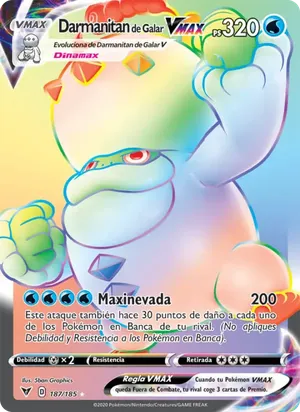Darmanitan de Galar VMAX - 5ban Graphics