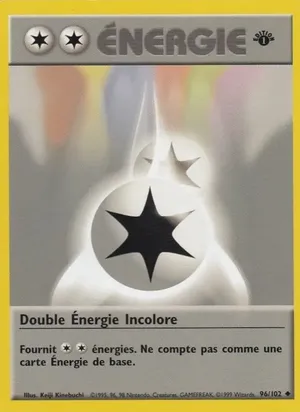 Double Énergie Incolore - Keiji Kinebuchi