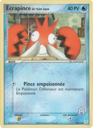 Écrapince de Team Aqua