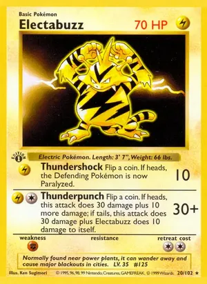 Electabuzz - Ken Sugimori