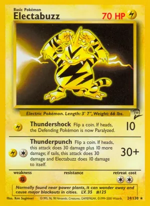 Electabuzz - Ken Sugimori