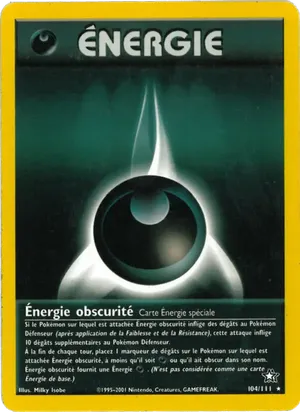 Énergie obscurité