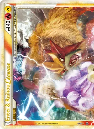 Entei & Raikou LÉGENDE (haut) image