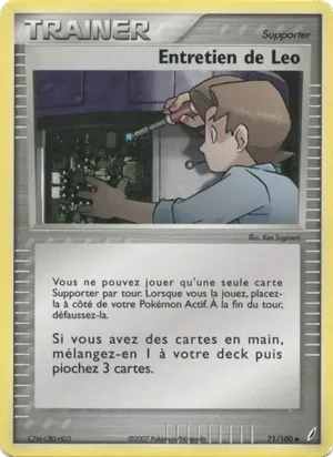 Entretien de Leo